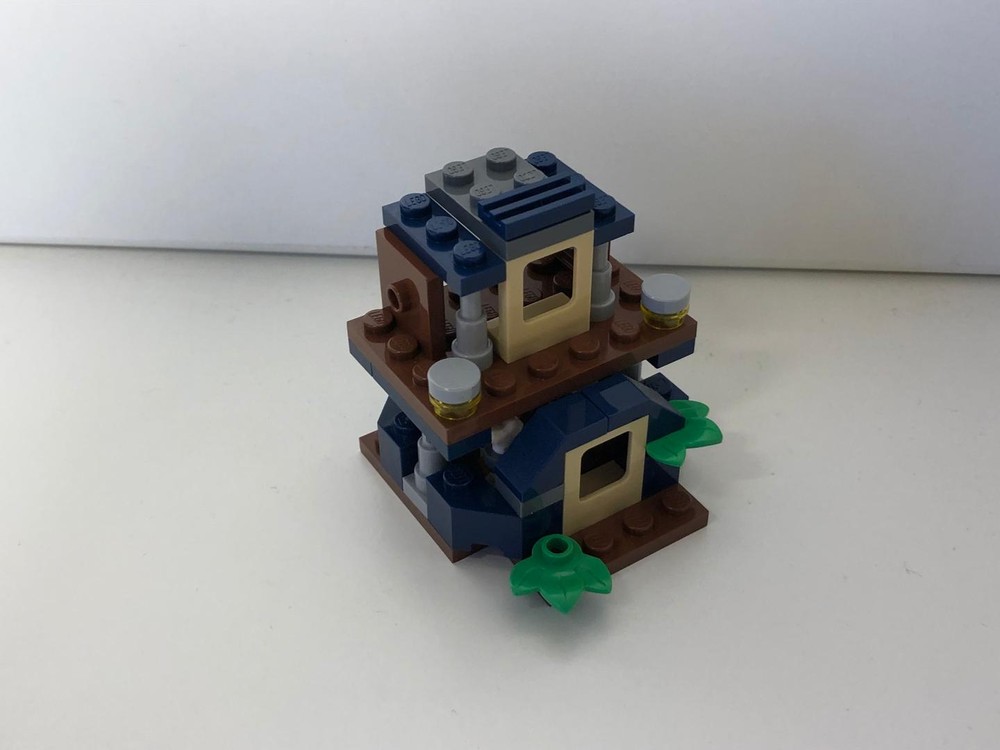 Lego Miniature Two Story Velociraptor Condo