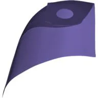 Neckwear Cape, Standard [Traditional Starched Fabric] / Medium Violet
