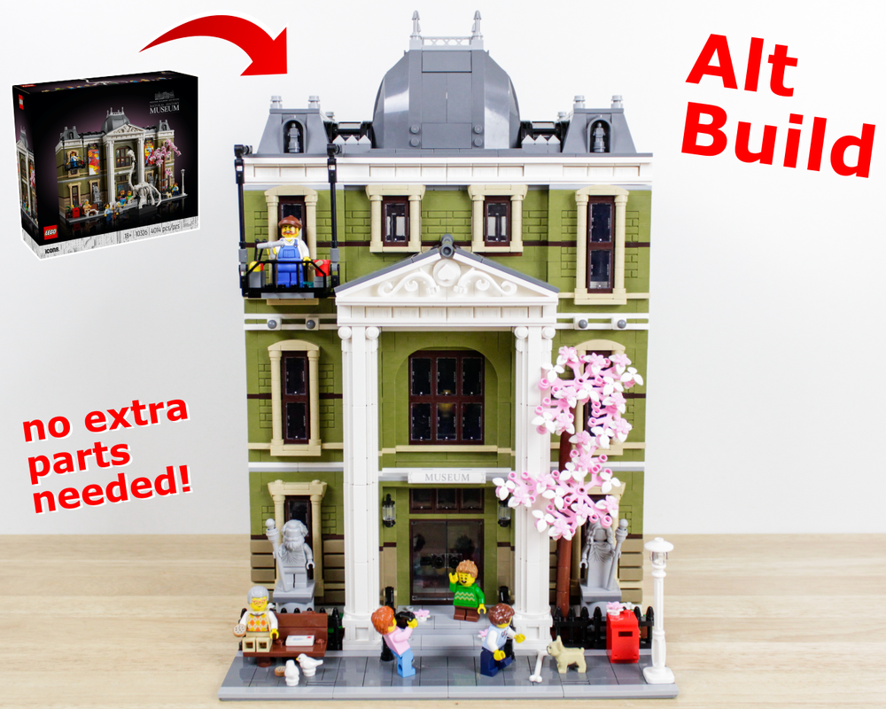 Lego Tall Natural History Museum Alt Build