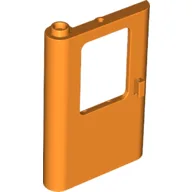 Door 1 x 4 x 5 Train Left / Orange
