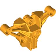 Lego Large Figure Skeletal, Torso, Upper, with Axle Holes and 4 Holes (Mistika) / Bright Light Orange