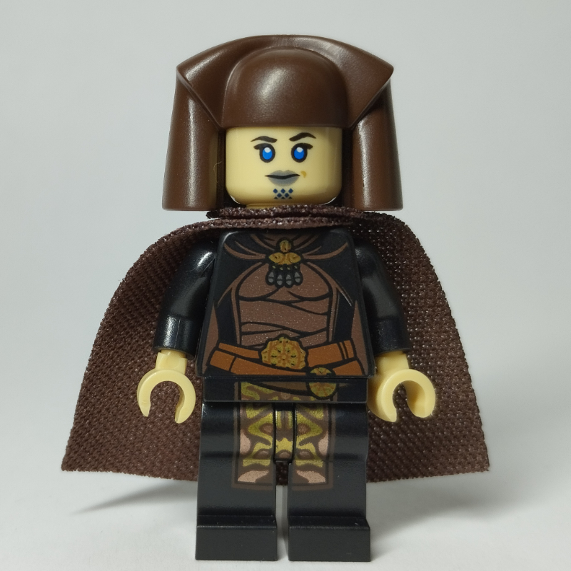 Lego Luminara Unduli, Dark Brown Hat and Cape