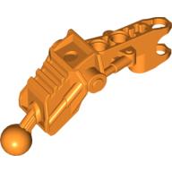 Lego Large Figure Skeletal, Limb, Angular with Ball Joint, and Ball Socket (Av-Matoran) / Orange