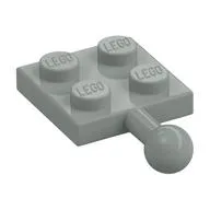 Plate Special 2 x 2 with Towball / Light Gray