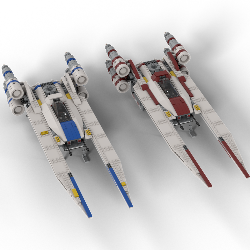 Lego Refit Version of U Wing Starfighter