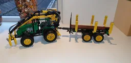 Forest Tractor with Trailer