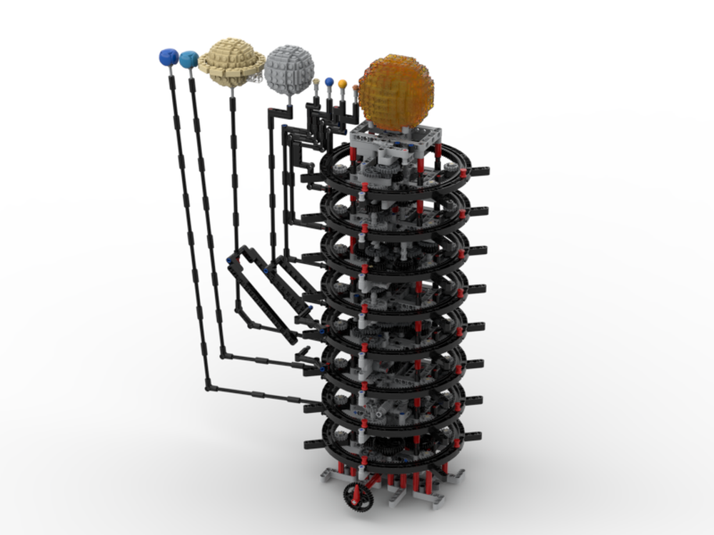 Lego 99.9% Accurate Planet Model