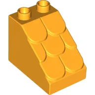 Duplo Brick 3 x 2 x 2 Slope Shingled