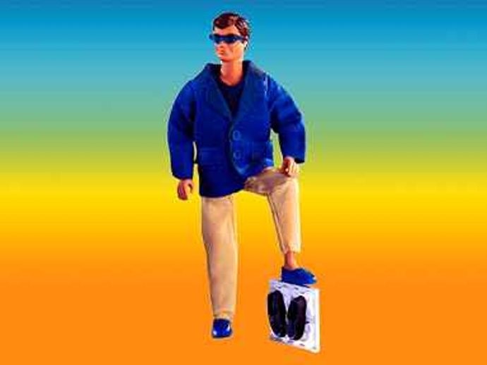 Lego Christian in Blue Blazer