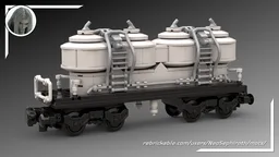 Dust wagon white