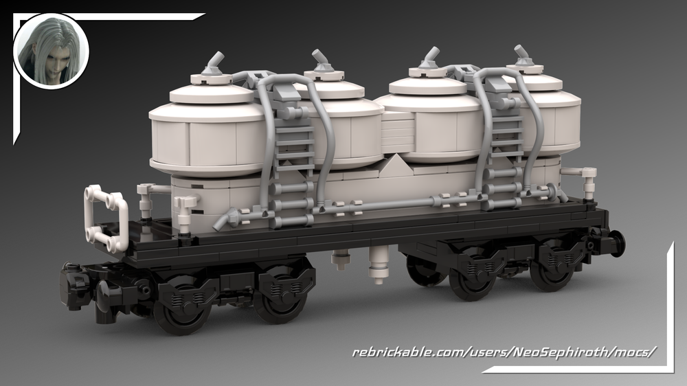 Lego Dust wagon white