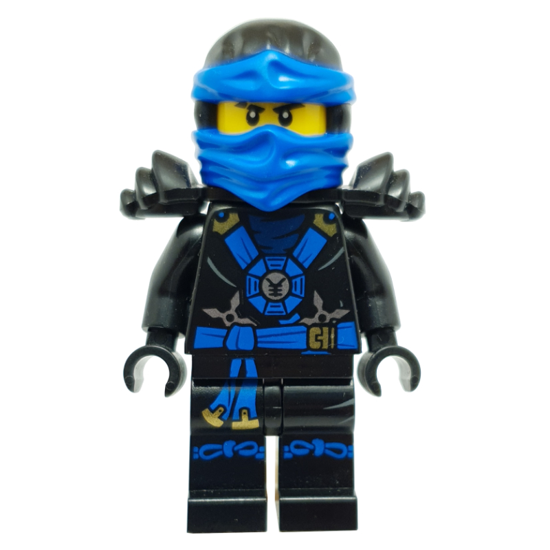 Lego Jay in Deepstone Shoulder Armor (Possession)