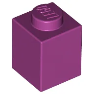 Brick 1 x 1 / Magenta