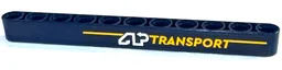 Technic, Liftarm Thick 1 x 11 with Bright Light Orange and White 'AP TRANSPORT' Pattern Model Right Side (Sticker) - Set 42147