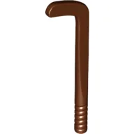 Sports Hockey Stick, Flat Shaft / Reddish Brown