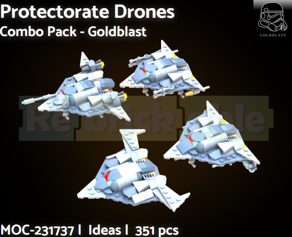 Lego Protectorate Drone Combo Pack