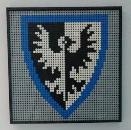 Black Falcon Knights' Badge