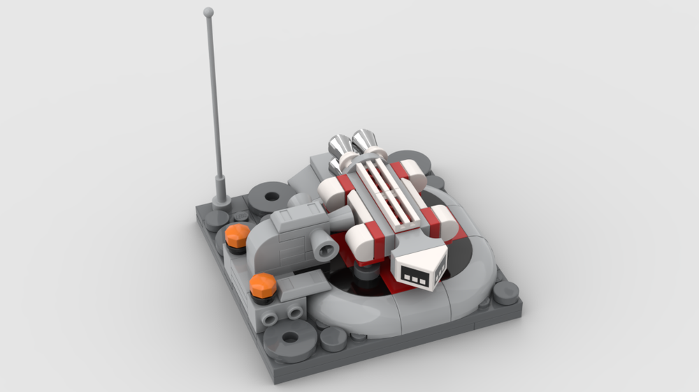 Lego SPACE 1999 THE EAGLE HAS LANDED Customized Version