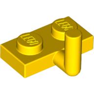 Lego Plate Special 1 x 2 with Bar Up [Horizontal Arm 5mm] / Yellow