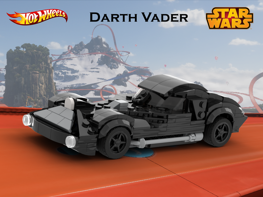 Lego Hot Wheels Vader car