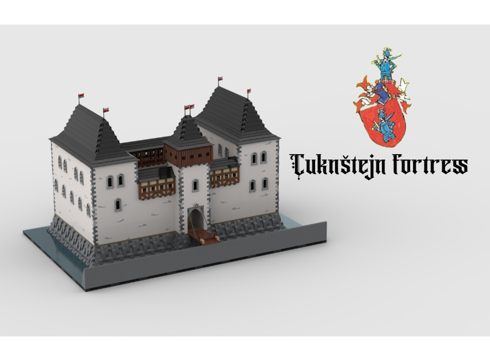 Lego Cuknštejn fortress (in the 15th century)