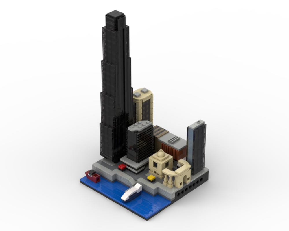 Lego Manhattan project : Bloc 3
