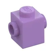 Brick Special 1 x 1 with Studs on 2 Sides / Medium Lavender