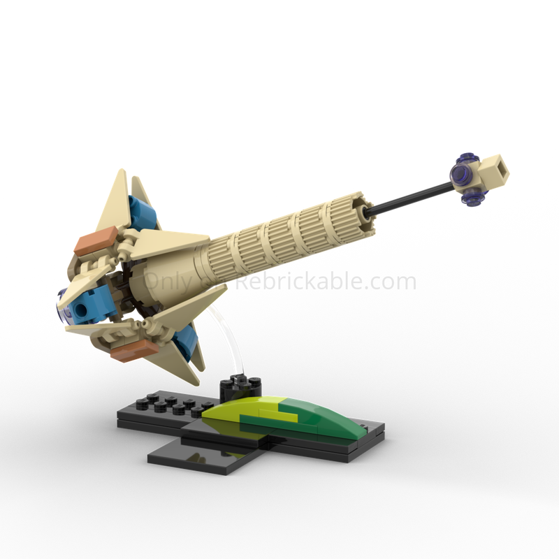 Lego The Orbital Probe Cannon - Outer Wilds Display Model