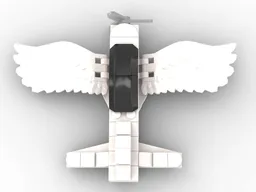 Plane with wings