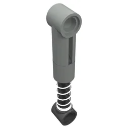 Technic Shock Absorber 6.5L with Soft Spring, Standard Coil [Complete Assembly] / Light Gray