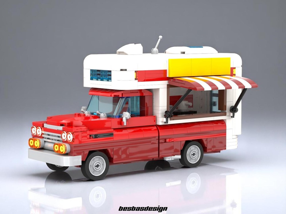 Lego Chevrolet Apache Food Truck