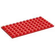 Plate 6 x 12 / Red