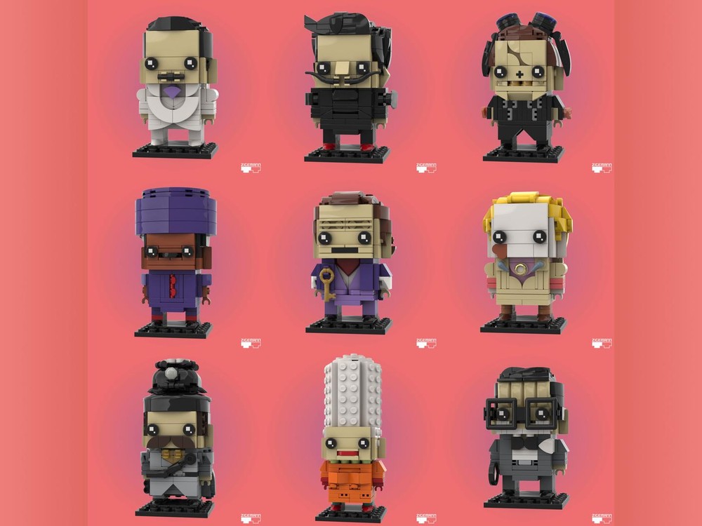Lego GRAND BUDAPEST HOTEL bundle