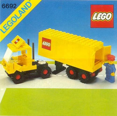 Lego Tractor Trailer
