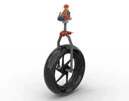 Emmet's monowheel