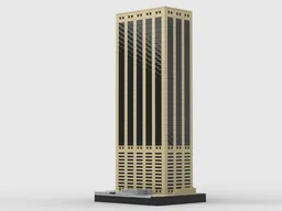 55 Water Street at 1/650th Scale