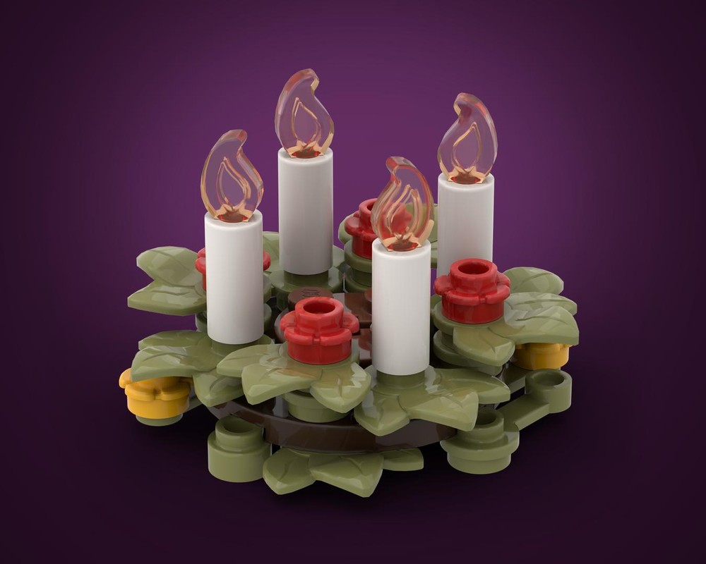 Lego Advent Wreath