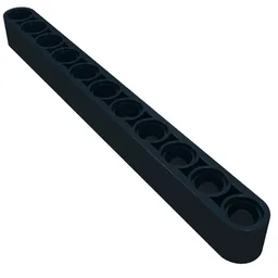 Technic Beam 1 x 11 Thick / Black