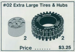 Extra Large Tires & Hubs