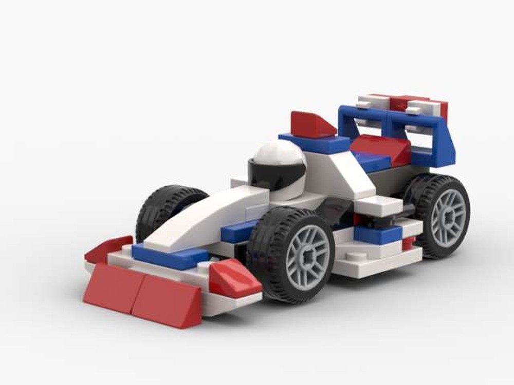 Lego F1 PullBack Car (V2)