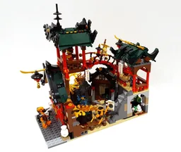 Dojo Temple Courtyard