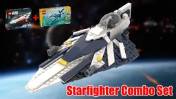 Plo Koon's Starfighter MOC - 75333 and 31160