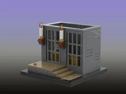 Fort Charles Prison diorama