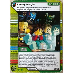 Trading Card, Ninjago Deck #2: 120 - Lazy Ninja - North American Version / [No Color/Any Color]