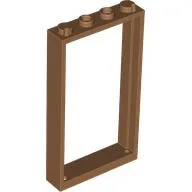 Door Frame 1 x 4 x 6 Type 2 / Medium Nougat