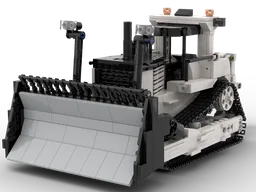 Minifig Scale Mining Dozer
