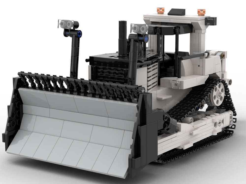 Lego Minifig Scale Mining Dozer