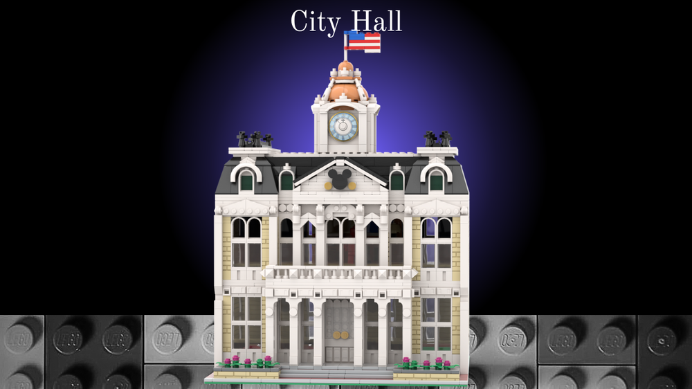 Lego City Hall | Deluxe Main Street USA