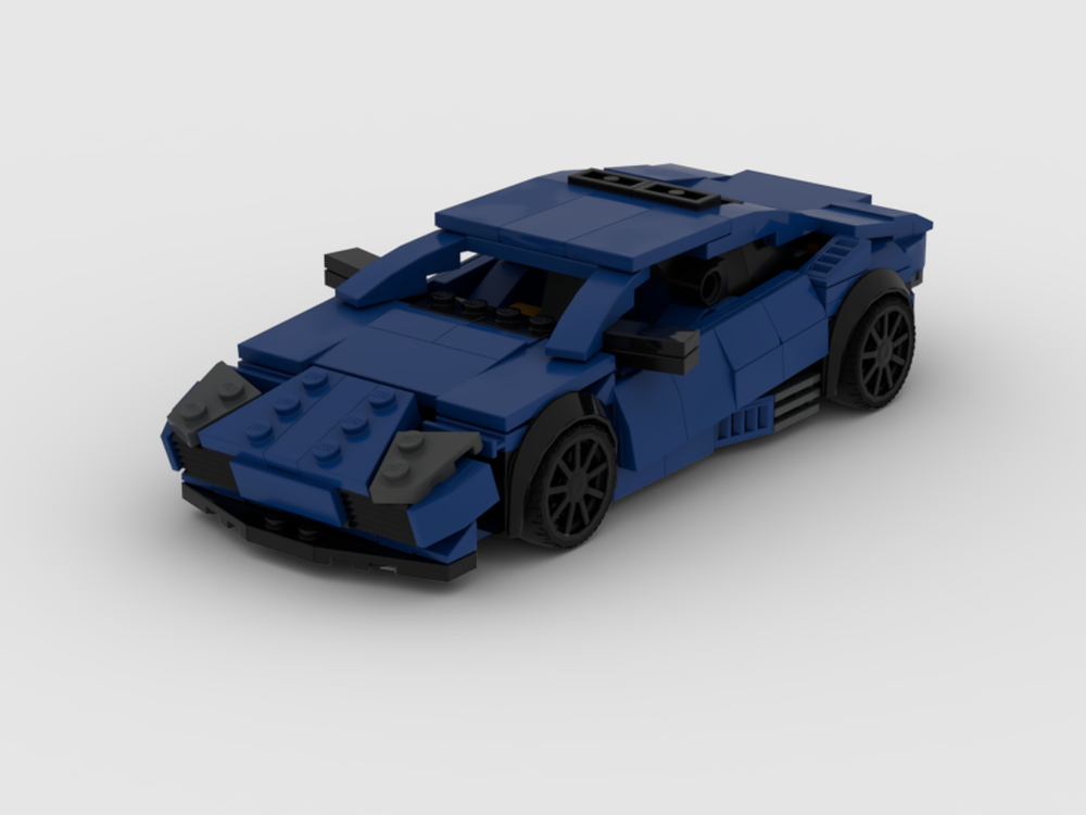 Lego Lamborghini Murcielago Supercar 8 Stud Wide