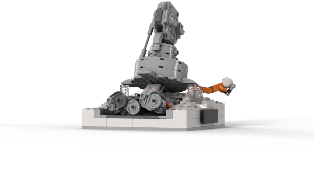 Lego 16X16 Episode 5 : Micro Battle of HOTH - FALLING